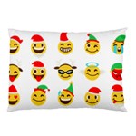 Xmas Emoji Happy Faces Pillow Case