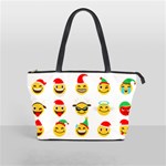 Xmas Emoji Happy Faces Classic Shoulder Handbag