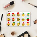 Xmas Emoji Happy Faces Cosmetic Bag (Small)