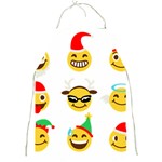 Xmas Emoji Happy Faces Full Print Apron