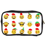 Xmas Emoji Happy Faces Toiletries Bag (Two Sides)