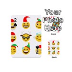 Xmas Emoji Happy Faces Playing Cards 54 (Mini)