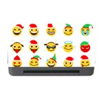 Xmas Emoji Happy Faces Memory Card Reader with CF