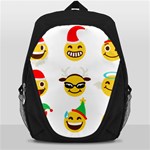 Xmas Emoji Happy Faces Backpack Bag