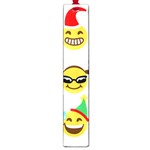 Xmas Emoji Happy Faces Large Book Mark