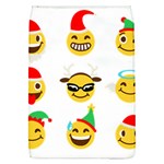 Xmas Emoji Happy Faces Removable Flap Cover (L)