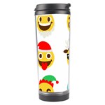 Xmas Emoji Happy Faces Travel Tumbler