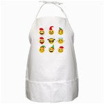 Xmas Emoji Happy Faces BBQ Apron