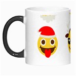 Xmas Emoji Happy Faces Morph Mug