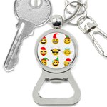 Xmas Emoji Happy Faces Bottle Opener Key Chain