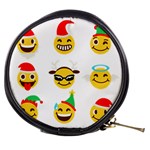 Xmas Emoji Happy Faces Mini Makeup Bag