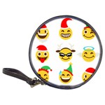 Xmas Emoji Happy Faces Classic 20-CD Wallet