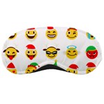 Xmas Emoji Happy Faces Sleeping Mask