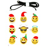 Xmas Emoji Happy Faces Shoulder Sling Bag