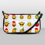 Xmas Emoji Happy Faces Shoulder Clutch Bag