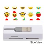 Xmas Emoji Happy Faces Memory Card Reader (Stick)