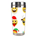 Xmas Emoji Happy Faces Stainless Steel Travel Tumbler