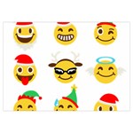 Xmas Emoji Happy Faces Samsung Galaxy Note 4 Case (White)