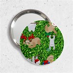 xmas sloth  2.25  Handbag Mirror