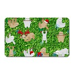 xmas sloth  Magnet (Rectangular)