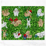 xmas sloth  Jigsaw Puzzle (Rectangular)