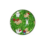 xmas sloth  Hat Clip Ball Marker (4 pack)