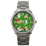 xmas sloth  Sport Metal Watch