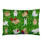 xmas sloth  Pillow Case