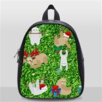 xmas sloth  School Bag (Small)