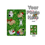 xmas sloth  Playing Cards 54 (Mini)