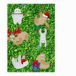 xmas sloth  Small Garden Flag (Two Sides)