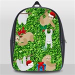 xmas sloth  School Bag (XL)