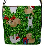 xmas sloth  Flap Closure Messenger Bag (S)