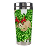 xmas sloth  Stainless Steel Travel Tumbler