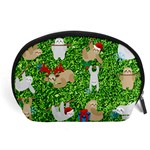 xmas sloth  Accessory Pouch (Large)