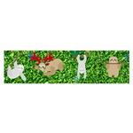 xmas sloth  Satin Scarf (Oblong)