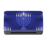 blue happy hannukah Memory Card Reader with CF