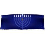 blue happy hannukah Body Pillow Case (Dakimakura)