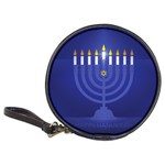 blue happy hannukah Classic 20-CD Wallet