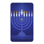 blue happy hannukah Memory Card Reader (Rectangular)