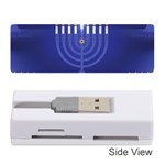 blue happy hannukah Memory Card Reader (Stick)