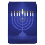 blue happy hannukah Removable Flap Cover (L)