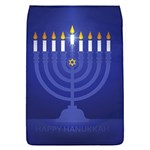 blue happy hannukah Removable Flap Cover (S)