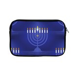 blue happy hannukah Apple MacBook Pro 13  Zipper Case