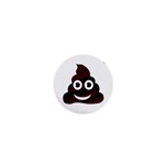 Funny Poop Emoji 1  Mini Button