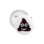 Funny Poop Emoji 1.75  Button