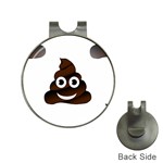 Funny Poop Emoji Golf Ball Marker Hat Clip