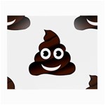 Funny Poop Emoji Small Glasses Cloth