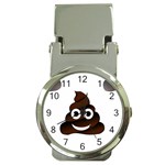 Funny Poop Emoji Money Clip Watch