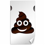 Funny Poop Emoji Canvas 40  x 72 